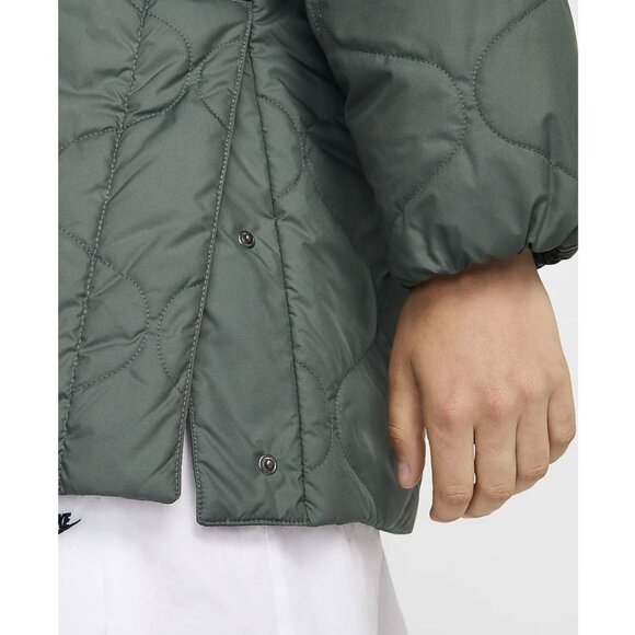 Nike Sportswear Essential Women's Quilted Anorak Jacket - Picture 3 of 6